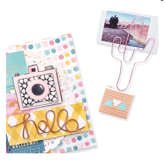 We R Memory Keepers Happy Jig Wire & Peg Kit NEW - Picture 4 of 5